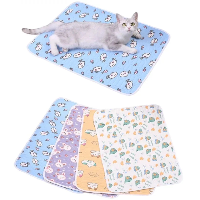 tapis latex frais animaux motifs poissons lapins dinosaures moderne fond anti dérapant chat chien
