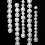 blanches opaques classiques adhésives décoration mariage fête fil aiguille