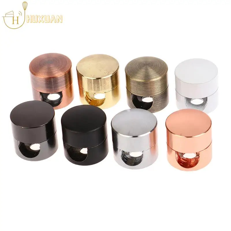 cache boulon vis fixation moderne noir cuivre doré argenté blanc lisses opaques