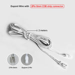 câble extension dupont connecteur cob 24v blanc moderne 2m 5mm 8mm 10mm lisse certification