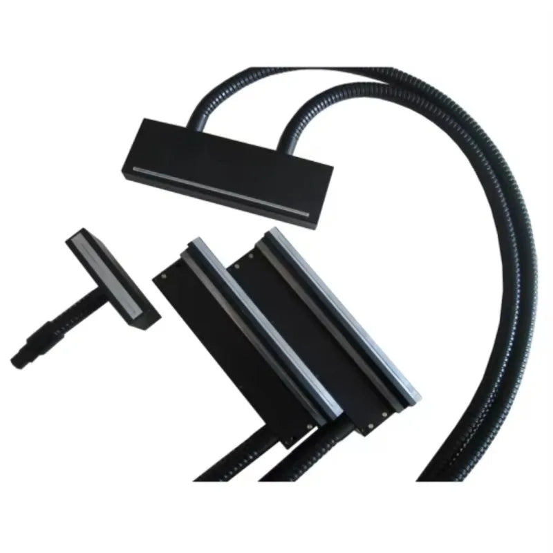 câble flexible tissé strié moderne adhésif noir gris métallisé opaque minimaliste