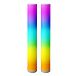 lampe cylindrique multicolore gradient moderne led télécommande sans ombre portable