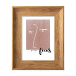 Cadre photo plexiglas design orné couleur rouge