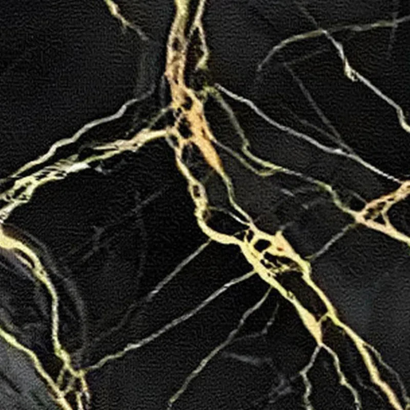 tapis bain moderne pièces marbre noir veines dorées respectueux environnement pvc salon