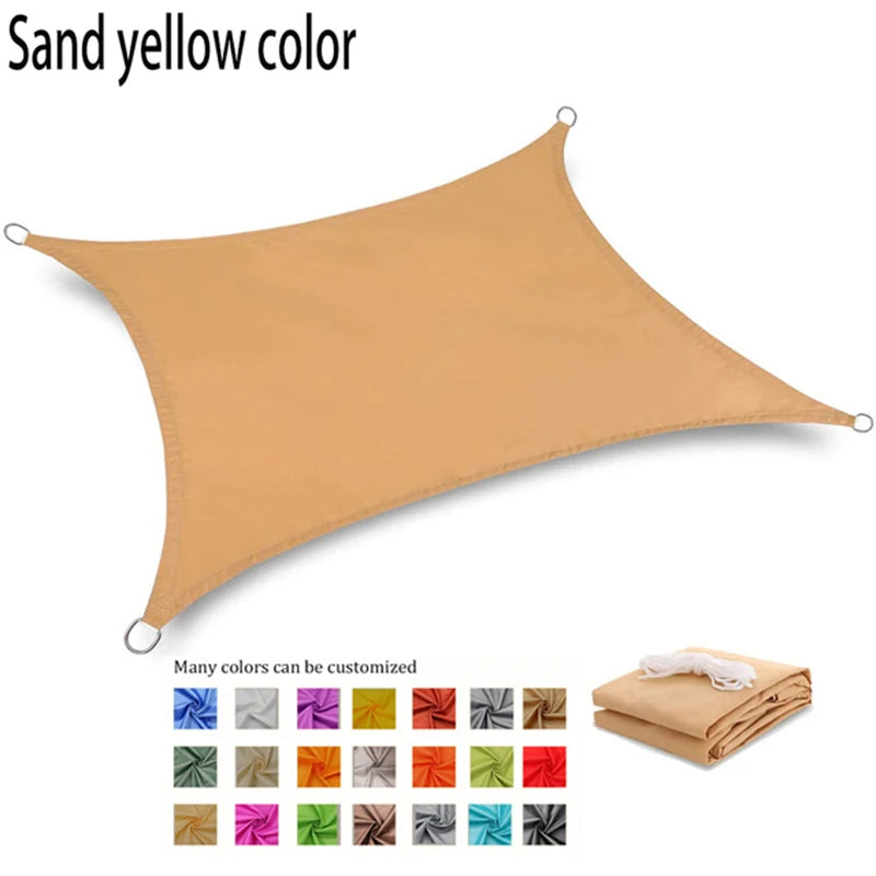 Détail du tissu Oxford 420D imperméable de la voile d'ombrage