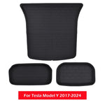 tapis sol 3d luxueux noir moderne tesla 2017 2024 tissé étanche