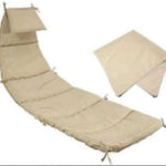 coussin chaise suspendue imperméable coton polyester rouge orange vert clair moderne minimaliste