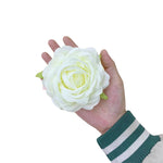 Décoration murale artificielle roses soie classique blanc rose violet romantique