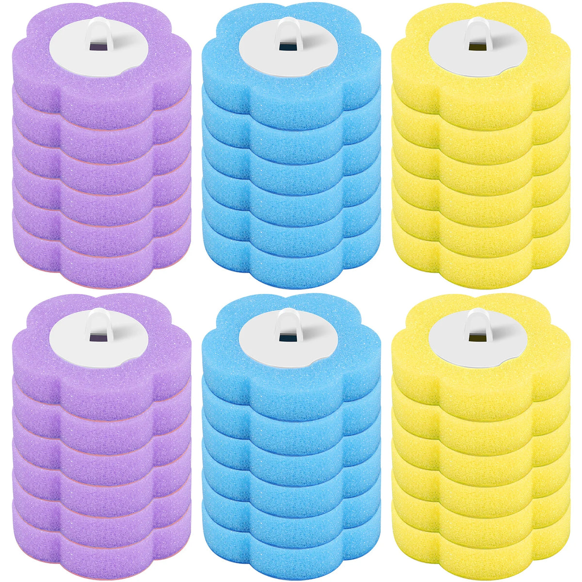 brosse wc violet blanc kit nettoyage salle bain pratique moderne absorbant