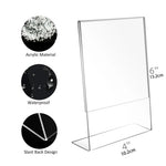 supports photo acrylique transparent moderne 4x6 inch pack 15 pièces