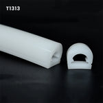 profils lumineux silicone blanc modernes eyelets flexibles led étanches 05m 1m 2m 3m