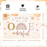 Décoration pour baby shower avec motifs imprimés
