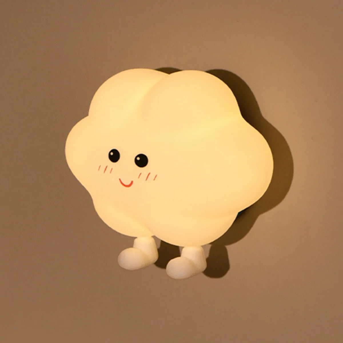 lampe nuit veilleuse lune étoile nuages sourire aimant rechargeable usb led mignon cartoon enfants