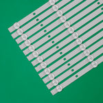 bande led blanc moderne leds 12 bandes transparentes 620mm
