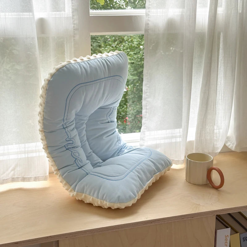 oreiller bas confort coton velours doux double face anti apnée anti ronflement 30x50cm 40x60cm