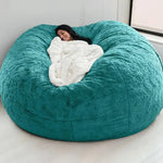 coussin géant velours épais turquoise rouge moutarde gris bleu moderne anti poussière surdimensionné