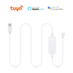 ruban led intelligent blanc moderne controle adhésif app mobile alexa google assistant