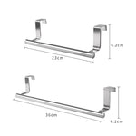 porte serviettes mural acier inoxydable argenté bleu marine gris clair moderne minimaliste clips métal