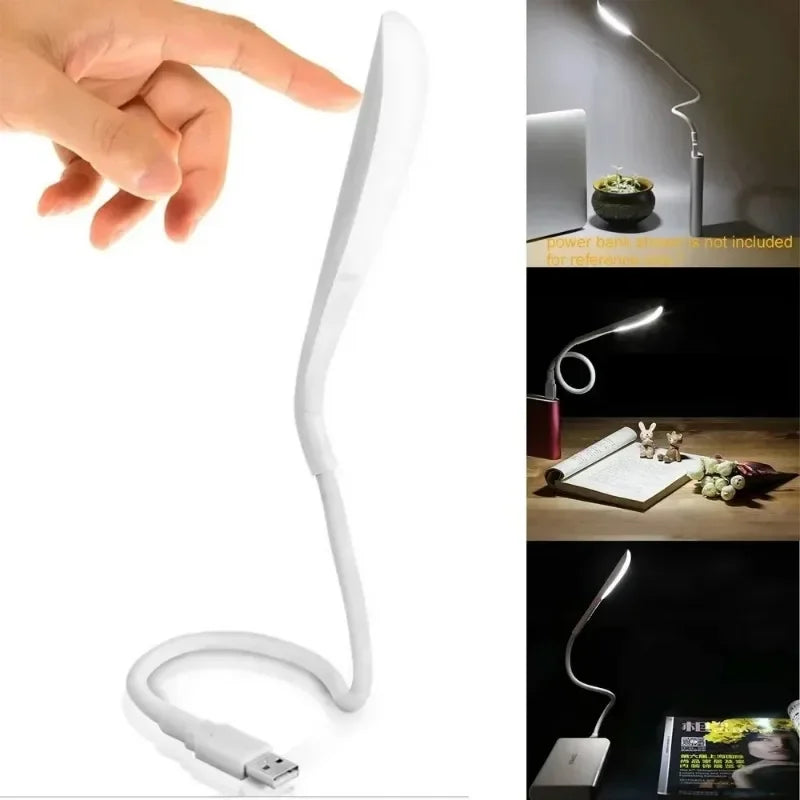lampe usb led flexible moderne blanc rose turquoise lecture travail