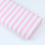 tissu coton imprimé rayures horizontales rouge rose jaune vert bleu gris noir blanc moderne