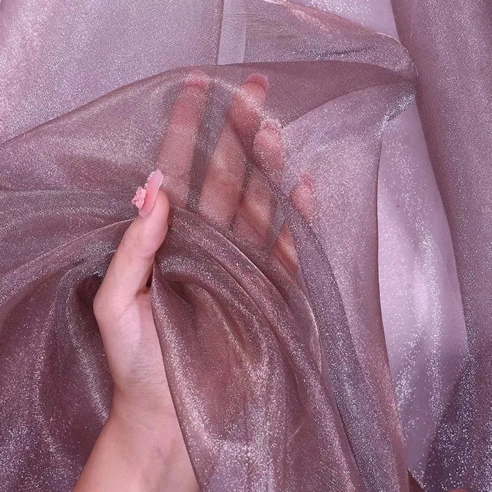 rubans pailletés élégants translucides rose blanc bleu beige marron violet echangements