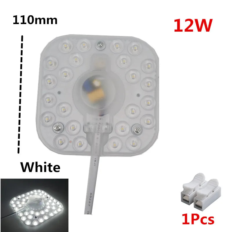 Module LED blanc 12W 18W 24W 36W naturel chaleureux moderne câble