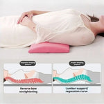coussin lombaire support taille imperméable mousse mémoire forme amovible lavable moderne rose bleu orange