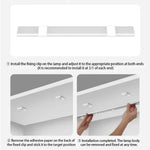 lampe led rechargeable sensor motion 20 30 40 50cm blanc moderne auto USB