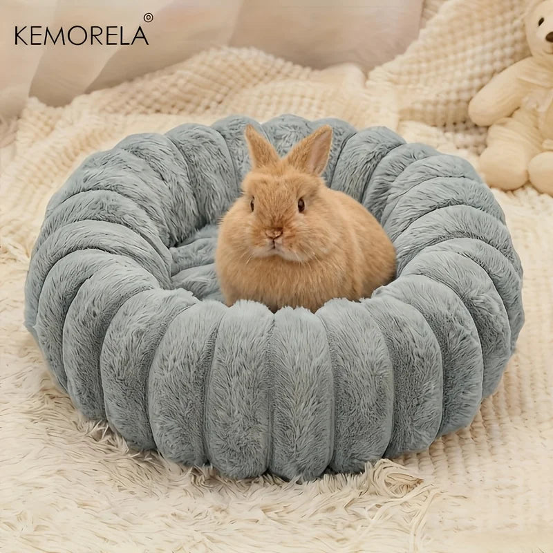 coussin velours doux gris rose confortable animaux 30cm 40cm lavable plié