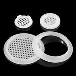 filtres air blancs perforations modernes accessoires meubles ventilation décoration durable ornements couvercle ventilateur