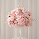 bouquets fleurs artificielles roses blanches romantiques décoration intérieure extérieure événements classiques