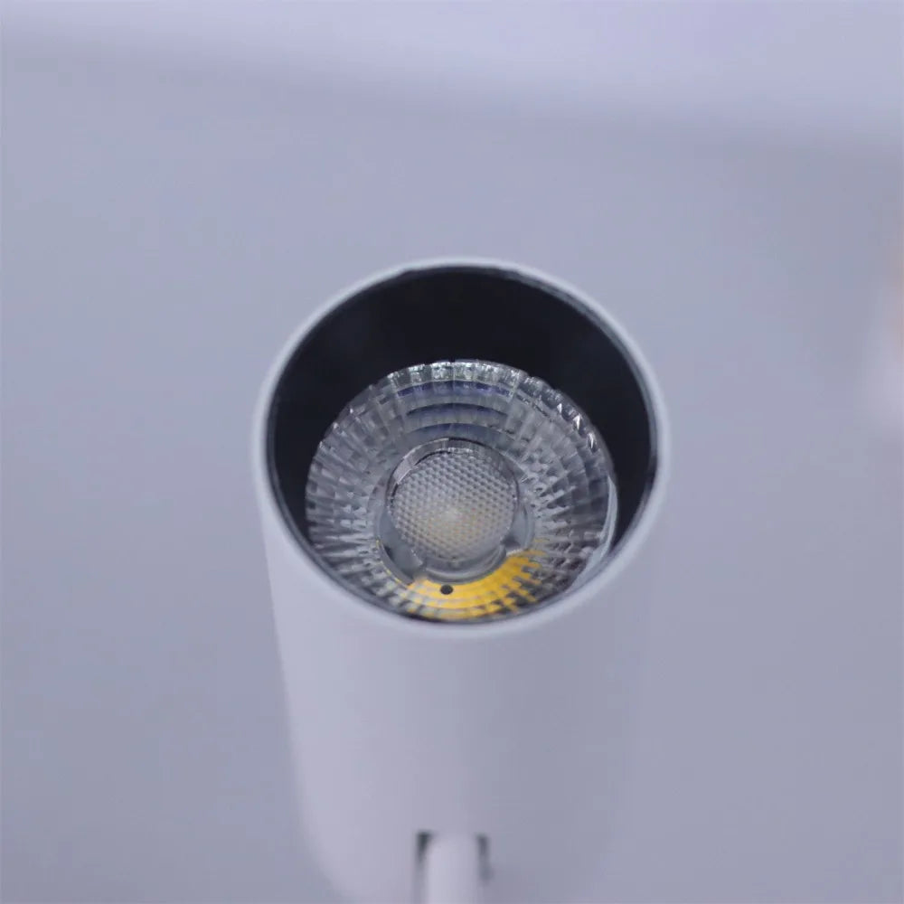 projecteur led blanc moderne cuisine interrupteur bouton 11 15w 220v opaque mat