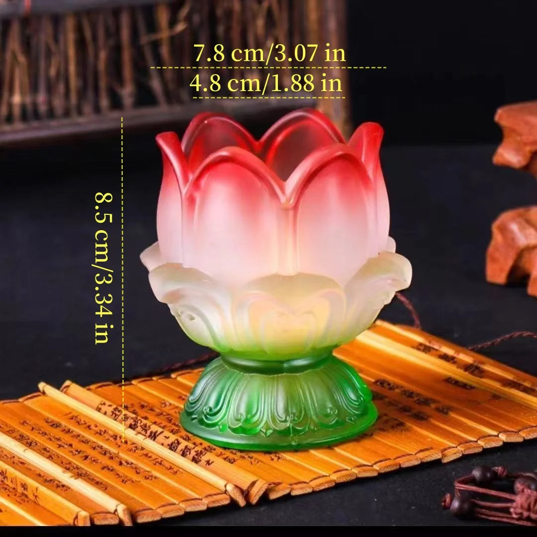 bougies forme fleur relief lotus couleur vert rose bleu jaune blanc artisanal decoratif votives