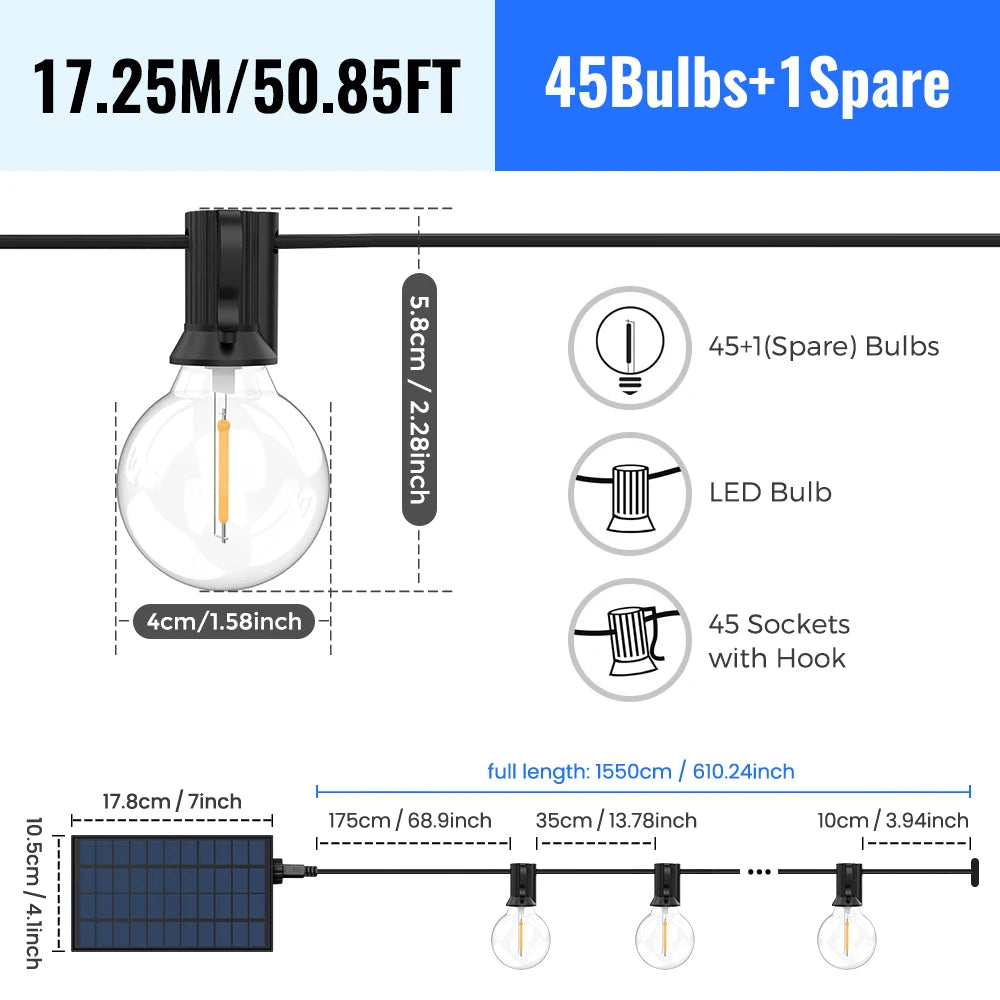 guirlande lumineuse led jaune ampoules transparentes câble bronze rustique ip44