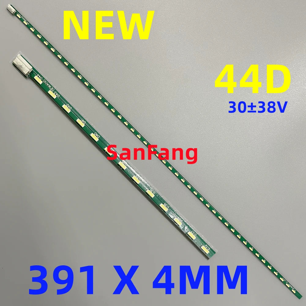 bande led verte moderne 391x4mm imprimée intégration led éclairage chambre pc gaming