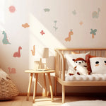 Sticker mural chambre bébé nature