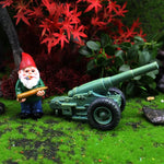 statuette lutin humoristique résine verte bleue rouge ornement extérieur jardin maison cadeaux