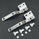 pulleys rail blancs industriels vis clips fixation rideau motorisé accessoire décoration intérieure moderne