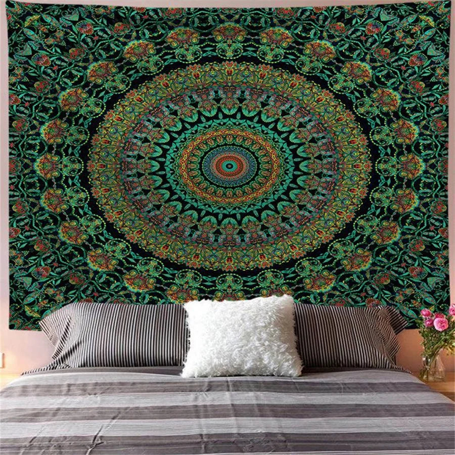 Idée déco murale style hippie chic