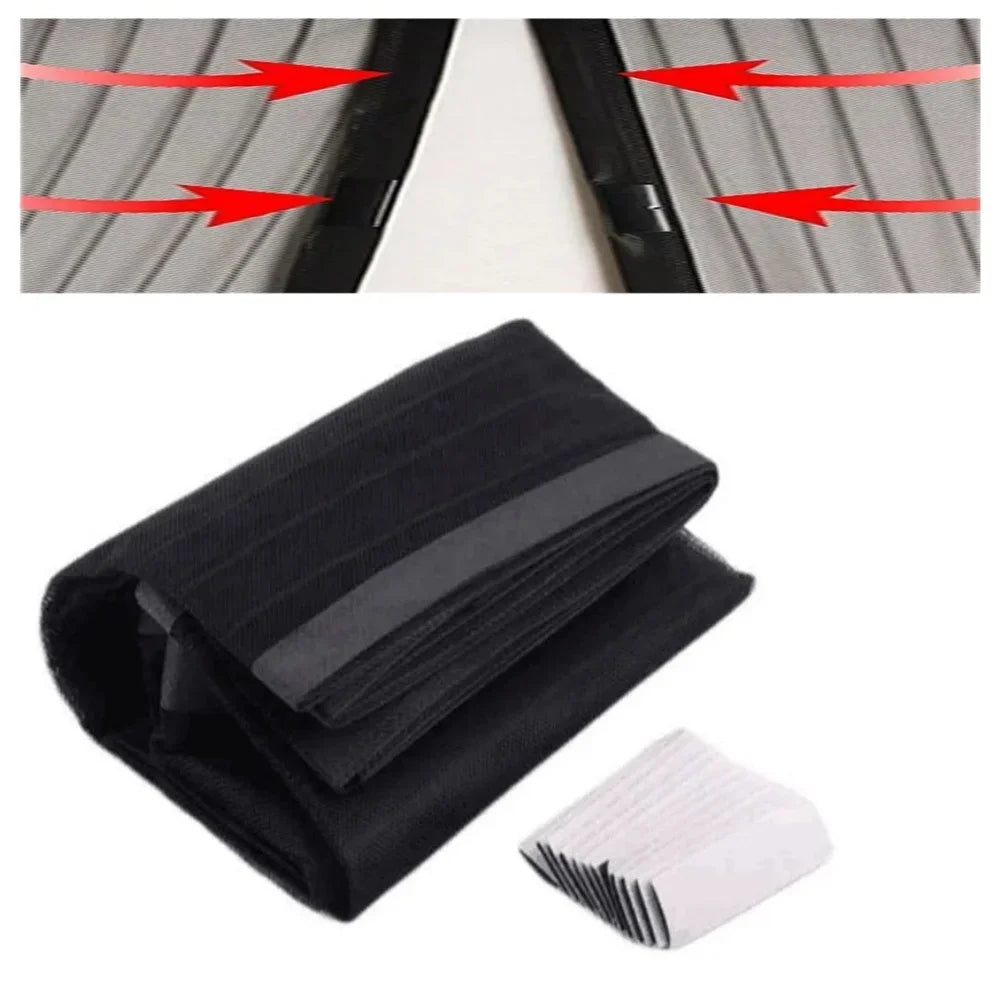 rideau porte maille fine anti moustiques fibre polyester clips adhésifs moderne opacité ventilation porte
