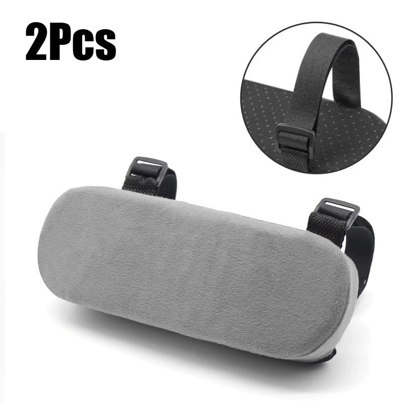 coussin soutien dos tissu noir mousse mémoire forme velcro confortable ergonomique gaming