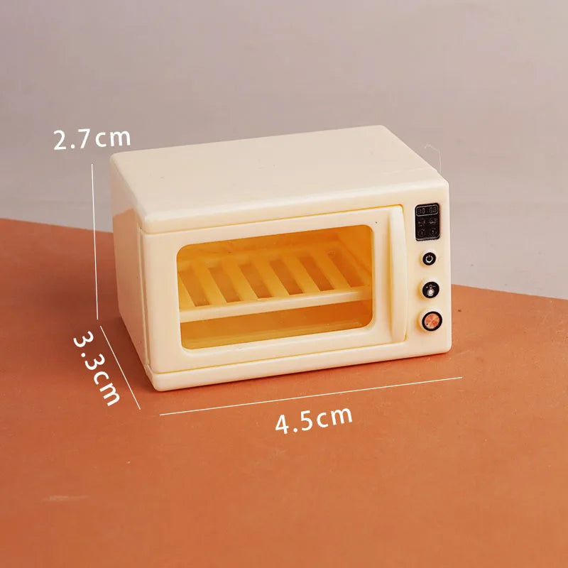 accessoires poupée ensemble meubles cuisine miniature blanc moderne résine