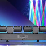 lumière led scène dmx noir effet dynamique disco auto flux 2000 82000 watts 80