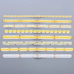 connecteurs led transparents broches dorées clips modernes 24v basse tension câbles colorés rouge vert