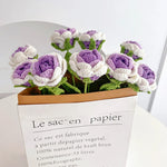 décoration intérieure bouquet roses violet rose blanc rouge jaune bleu artisanal