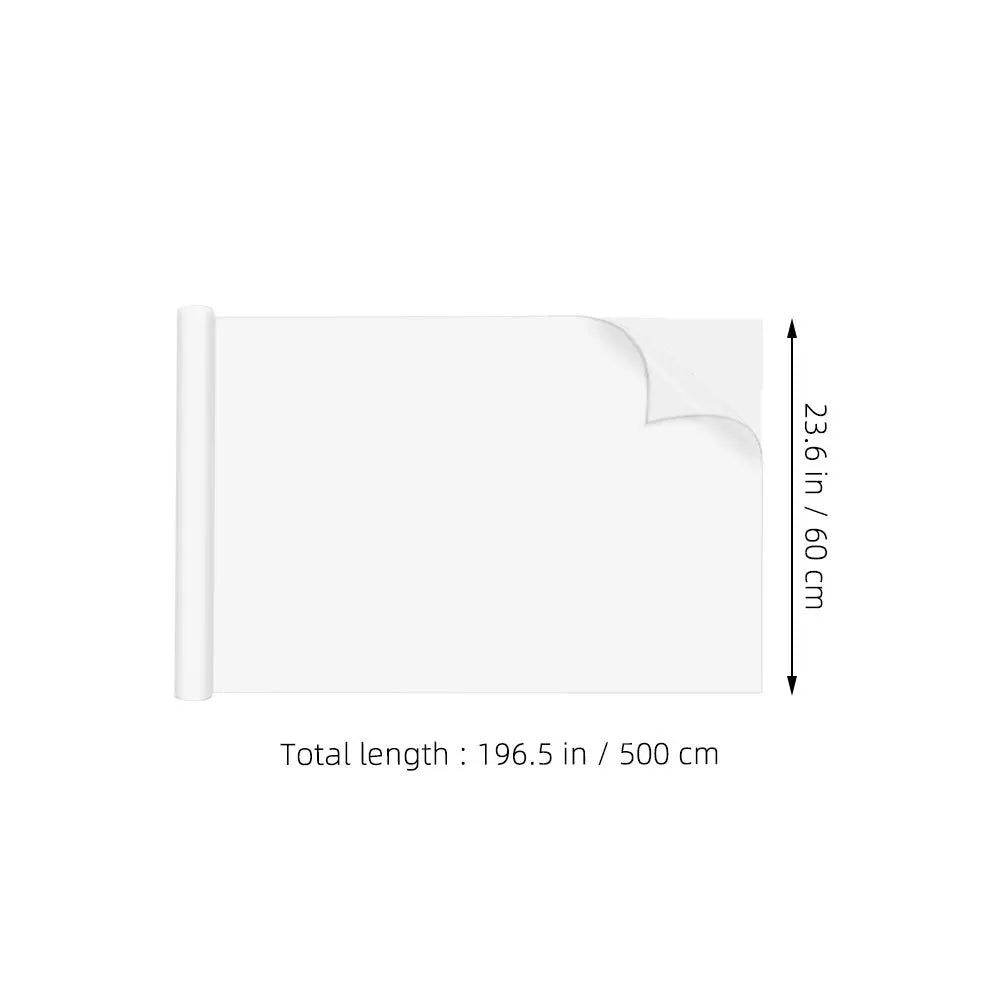 tableau blanc adhésif effaçable sec mural réfrigérateur porte grande surface lisse blanc moderne minimaliste