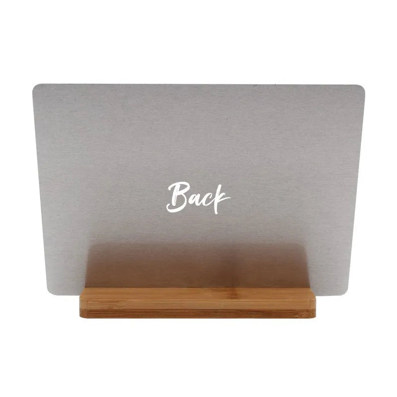 cadre photo personnalisable bois naturel moderne photos paysages blanc vert bleu support bois