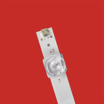 bande led blanche rectiligne moderne adhésive leds 700mm 3v connecteur