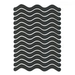 tapis bain antidérapant moderne adhésif blanc rayures horizontales respectueux environnement salle bain