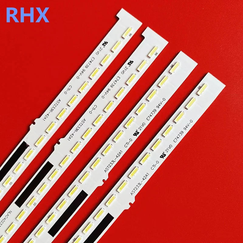 bande led blanc bleu moderne adhésif 60.5cm 66led connecteur